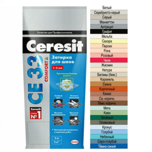 Ceresit - 33/2 супер персиковый 2 кг