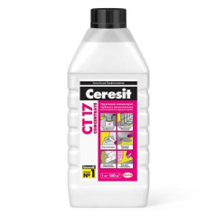 Грунтовка КОНЦЕНТРАТ Ceresit CT 17, 1л