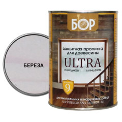 Защитная пропитка для древесины ULTRA БЕРЕЗА/ 2,7 кг/ БОР