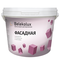 Краска ВД BelEkoLux фасадная 14кг