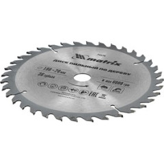 Диск пильный по дереву 190*20мм, 36 зубьев+кольцо 16/20 / MTX Professional