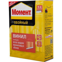 Клей д/обоев Момент Винил 200гр