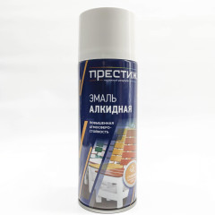 Эмаль алкид. универ. БЕЛАЯ мат 425 мл ПРЕСТИЖ