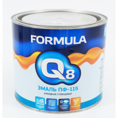 Эмаль ПФ-115 Слоновая кость 2,6 кг FORMULA Q8