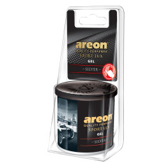 Ароматизатор для автомобиля Areon "GEL CAN SPORT LUX BLISTER" PLATINUM