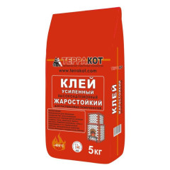 ТЕРРАКОТ Клей усиленный жаростойкий, 5 кг