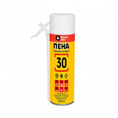 Пена полиуретановая Бытовая всесезонная 30, 350 мл MasterTeks