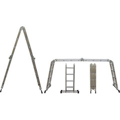 Лестница-трансформер 4х4 ступени, 1170/2218/4570 см 14,8 кг STAIRS