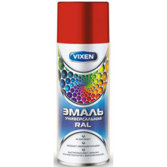 Аэрозоль универ. сигнальный красный 520мл (RAL 3001) Виксен