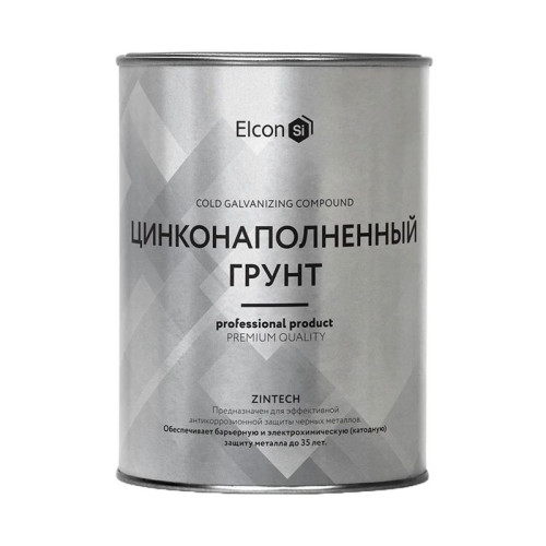 Состав холодного цинкования Zintech 1кг, ELCON