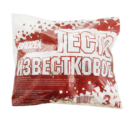 Известь Гашеная тесто 2кг