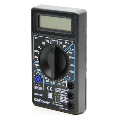 Мультиметр GoPower DigiM 100