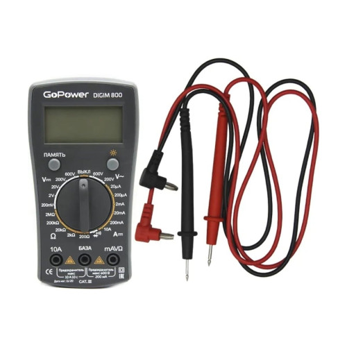 Мультиметр GoPower DigiM 800