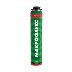 Макрофлекс монтажная пена Мега 70 ПРО, 850 мл
