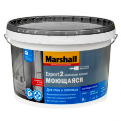 Marshall Export-2 краска водно-дисперсионная для стен и потолков глубокоматовая база BW (2.5л)