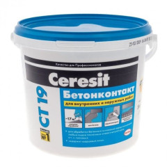 Грунтовка Бетоноконтакт Ceresit CT 19, 3кг