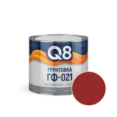 Грунтовка ГФ-021 Красно-коричн 2,6 кг FORMULA Q8
