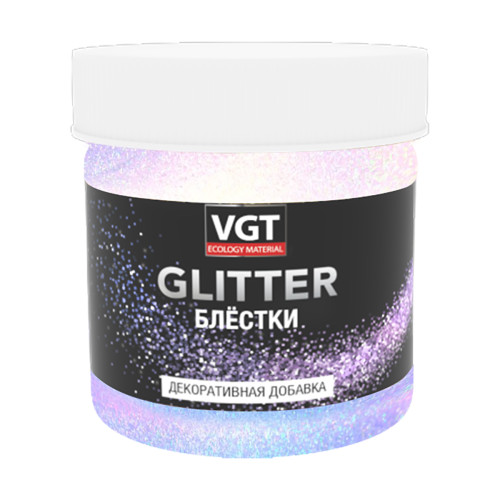 PET GLITTER (блёстки) Хамелеон 0,05 кг, VGT