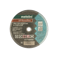 Круг отрезной по металлу+нерж., 230 х 2,5 х 22,23 мм, METABO