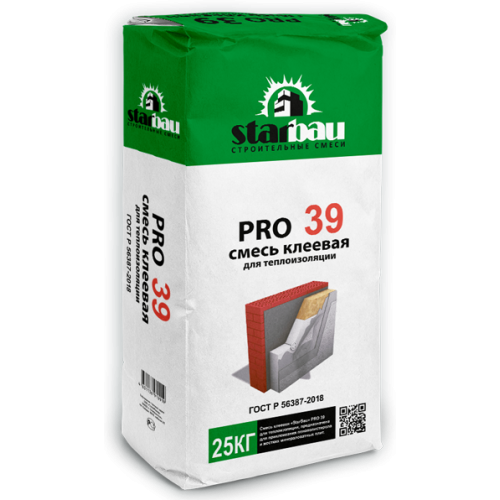StarBau Pro39 Клей для теплоизоляции ,25 кг
