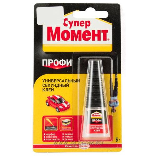Клей "Момент-Супер" Профи 5гр блистер