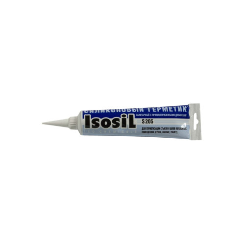 Герметик силиконовый санитар Isosil S205 б/цв., 40мл