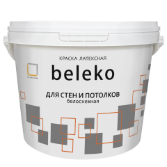 Краска ВД BelEko д/стен и потолков 7 кг