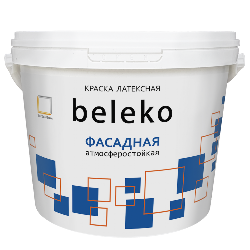 Краска ВД BelEko фасадная 14 кг