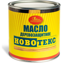Масло деревозащитное "Новотекс" бесцветное банка 0,75л