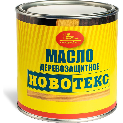 Масло деревозащитное "Новотекс" бесцветное банка 0,75л