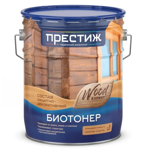 Биотонер пропитка ОРЕХ / 0,9 кг / ПРЕСТИЖ