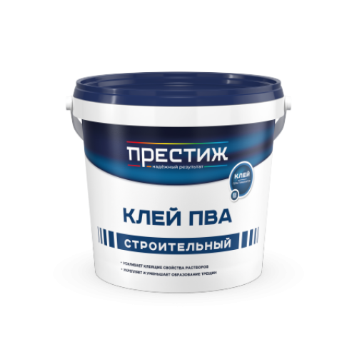 Клей ПВА строительный 0,9 кг ПРЕСТИЖ