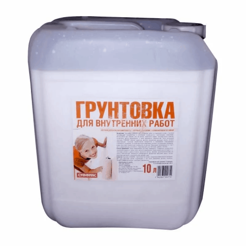 СУФФИКС грунтовка универс глубокого проникновения 10л БЕЛАЯ