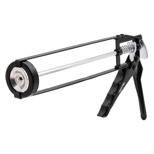 Пистолет для герметика, 310мл скелетный усил с фикс., 6-гран.шток, 6мм// SPARTA