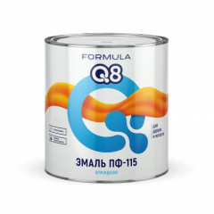 Эмаль ПФ-115 коричневая 2,7 кг FORMULA Q8