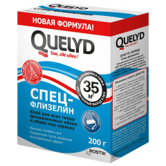 Клей обойный СПЕЦ-ФЛИЗЕЛИН 0,2 кг QUELYD