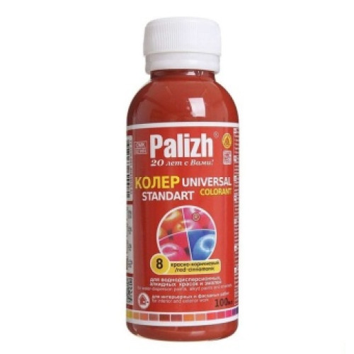 Колер универ. №08 кр.коричн. "Palizh" ( 0.1л.)