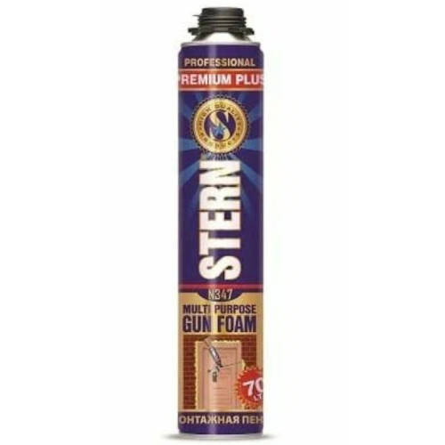 Пена-клей монтажная проф STERN PU ADHESIVE 750 мл д/теплоиз. плит