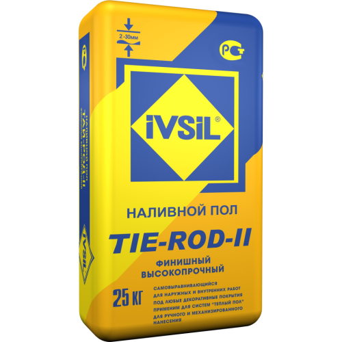 Ivsil TIE-ROD-II Наливной пол 25 кг