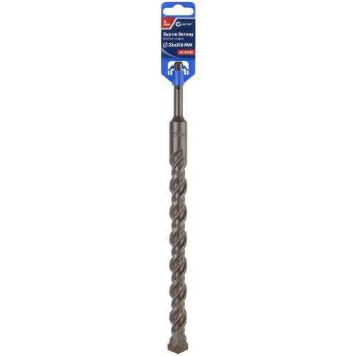 Бур по бетону CUTOP, Profi, двойная резьба, SDS-Plus, 22*310