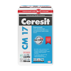 Ceresit СМ 17 Клей д/плитки для внутренних/ наружных работ, 25кг