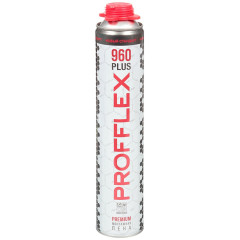 Пена монтажная Profflex Premium 960 Plus профессиональная всесезонная, 960 г/850 мл