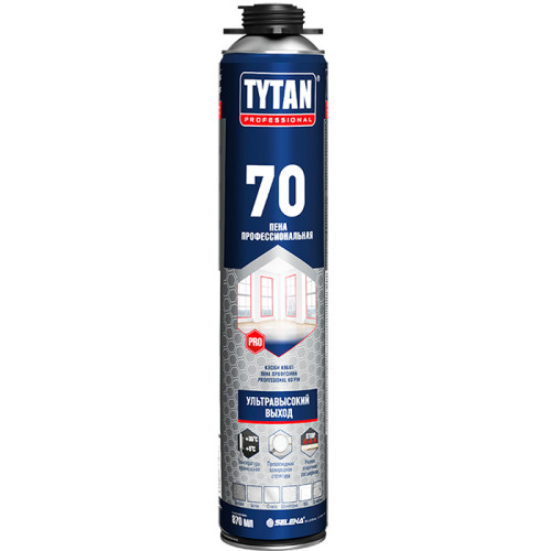 Пена пистолетная Tytan Professional 70, 870 мл