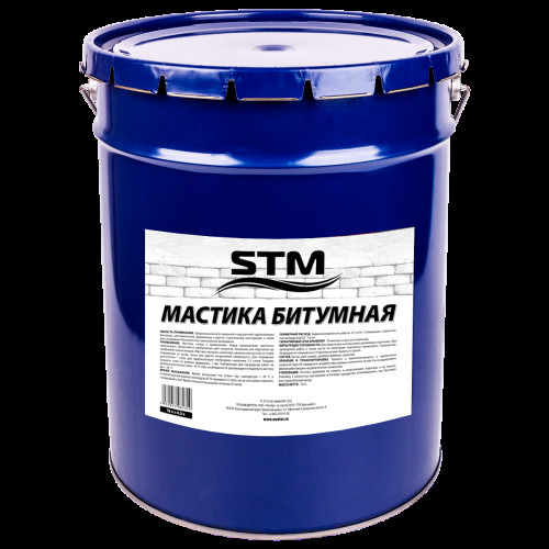 Мастика битумная 18л STM