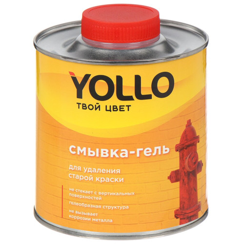 Смывка-гель для удаления старой краски 0,8 кг YOLLO