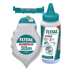 Шнур разметочный 30м с уровнем (порошок в компл) TOTAL 661301