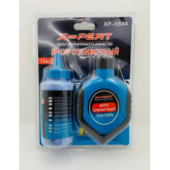 Шнур разметочный (отбивочный) 15 м + краска 110гр, X-Pert, SparkLux XP-5504 SL-SO206