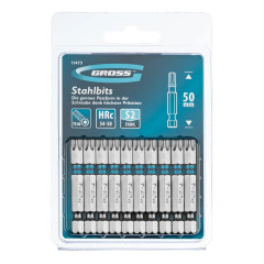 Набор бит TORX 40x50, сталь S2, 10 шт// GROSS