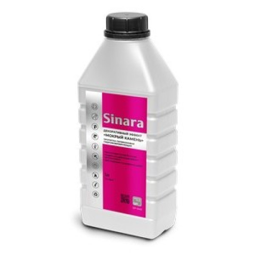 Пропитка силиконовая гидрофобизирующая Декор эффект Мокрый камень SINARA 1л