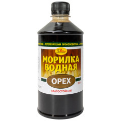 Морилка водная влагостойкая Орех флакон 0,5л НОВБЫТХИМ